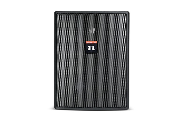 CONTROL 25AV BLACK MONITOR SPEAKER.  5.25" TWO-WAY VENTED SYSTEM, HIGHLY WEATHER RESISTANT WITH INDOOR/
